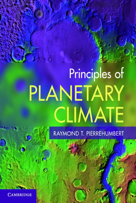 Cover image for book Principles of Planetary Climate