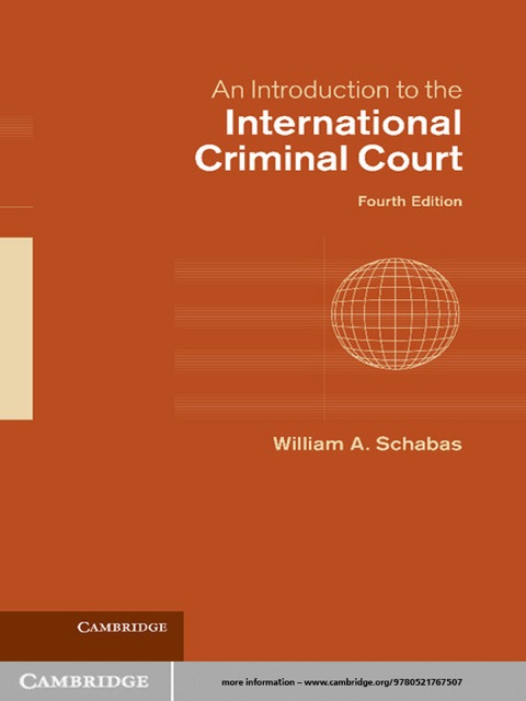 Cover image for book An Introduction to the International Criminal Court