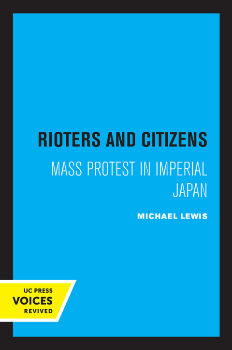 Cover image for book Rioters and Citizens