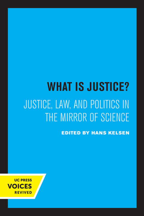 Cover image for book What is Justice?