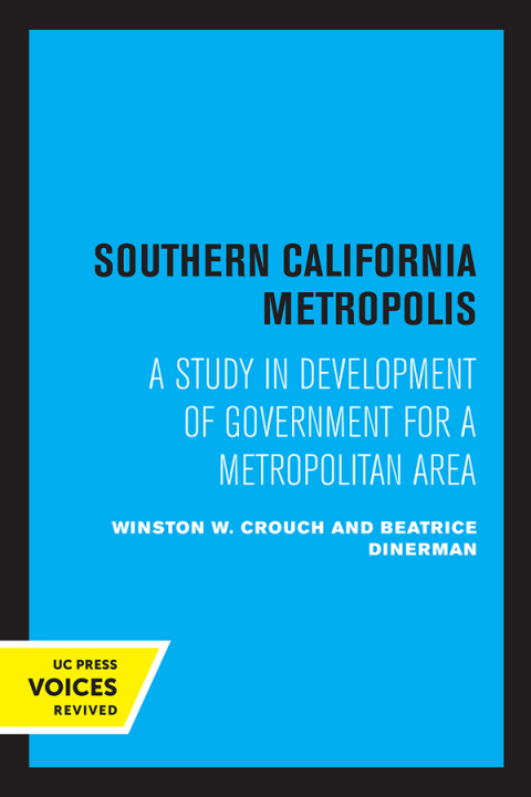 Cover image for book Southern California Metropolis