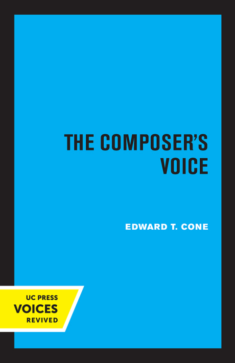 Cover image for book The Composer's Voice