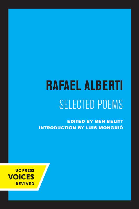Cover image for book Rafael Alberti