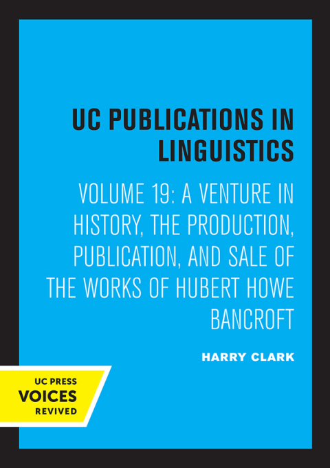 Cover image for book A Venture in History
