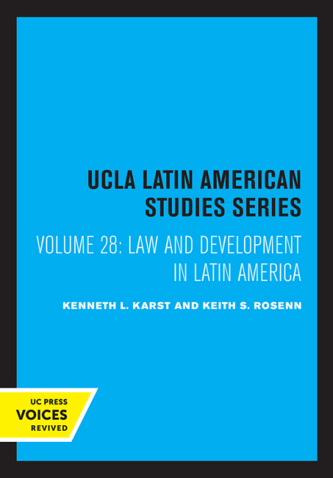 Cover image for book Law and Development in Latin America