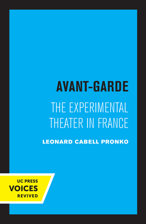 Cover image for book Avant-Garde