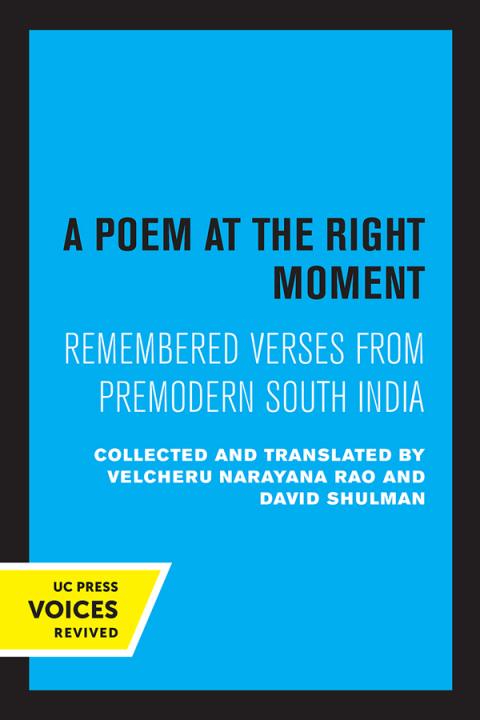 Cover image for book A Poem at the Right Moment