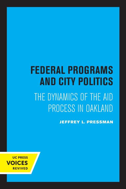 Cover image for book Federal Programs and City Politics