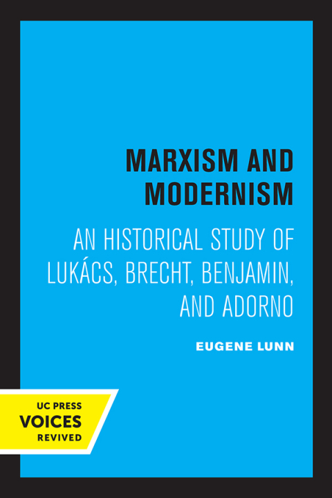 Cover image for book Marxism and Modernism