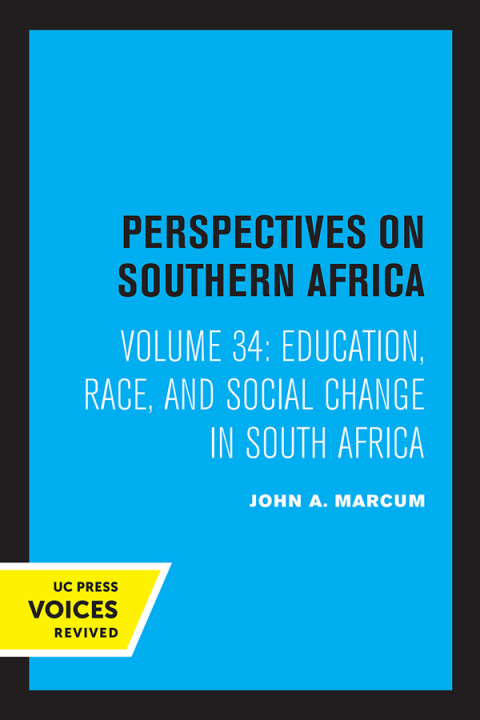 Cover image for book Education, Race, and Social Change in South Africa