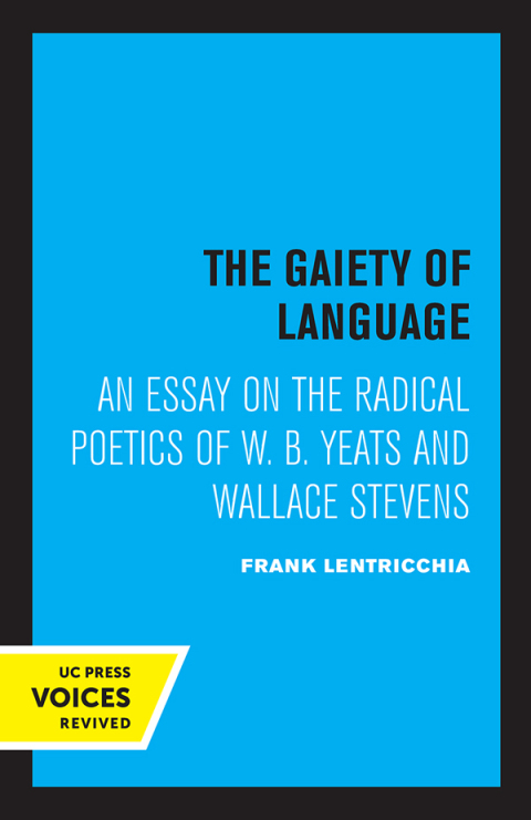 Cover image for book The Gaiety of Language