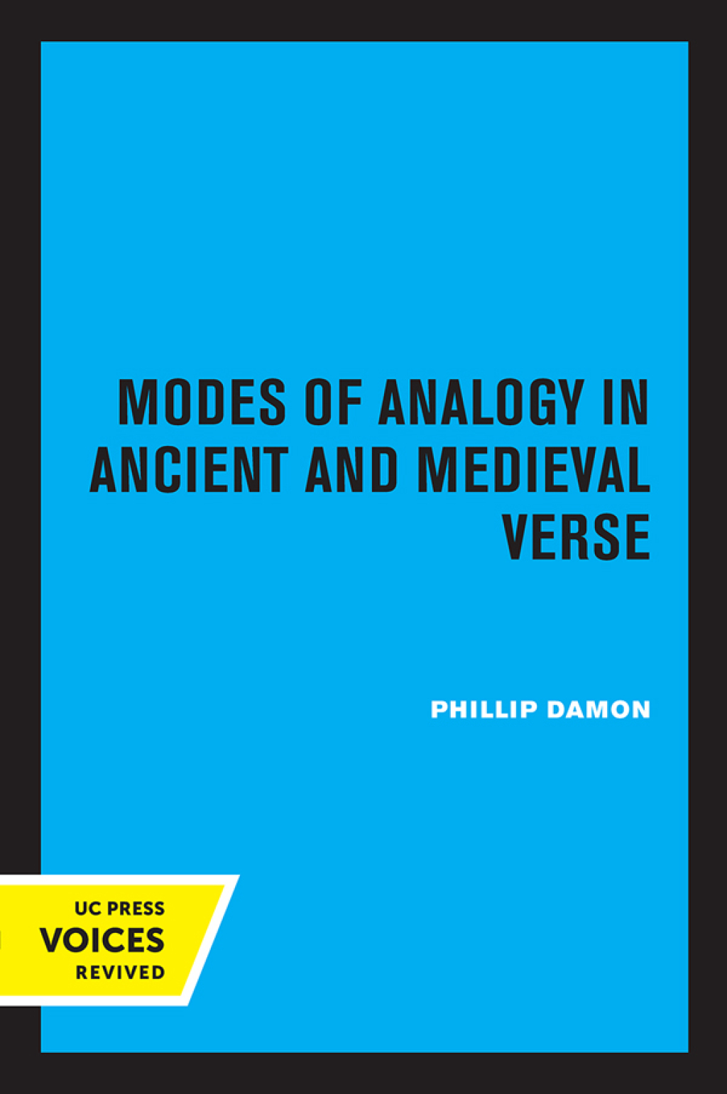 Reflowable Modes of Analogy in Ancient and Medieval Verse; $26.58