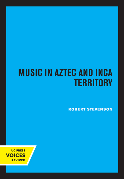 Cover image for book Music in Aztec and Inca Territory