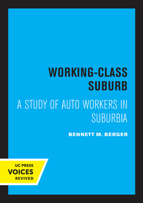 Cover image for book Working-Class Suburb