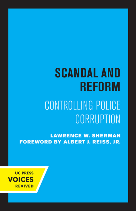 Cover image for book Scandal and Reform