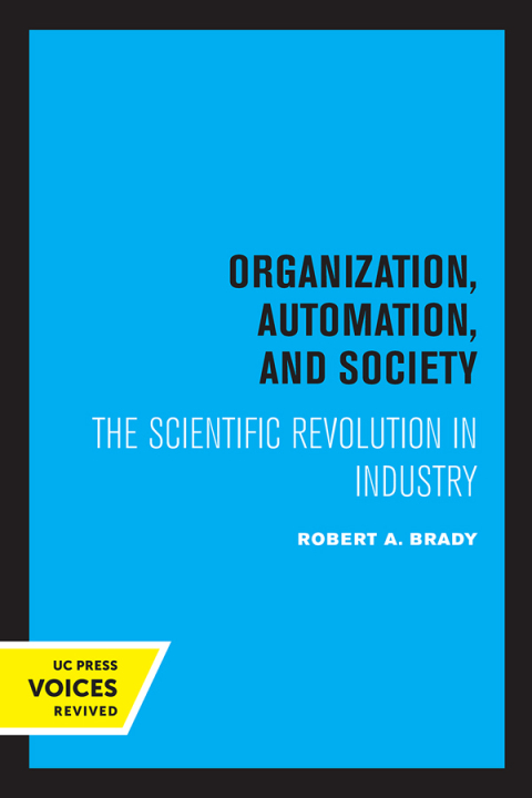Cover image for book Organization, Automation, and Society