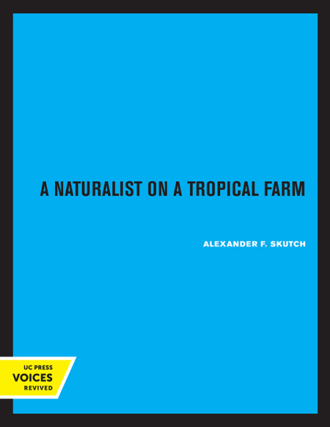 Cover image for book A Naturalist on a Tropical Farm