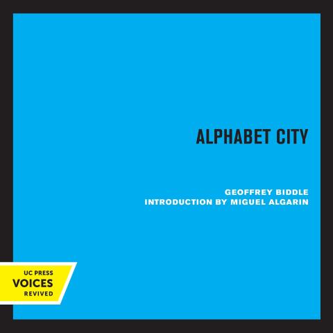 Cover image for book Alphabet City