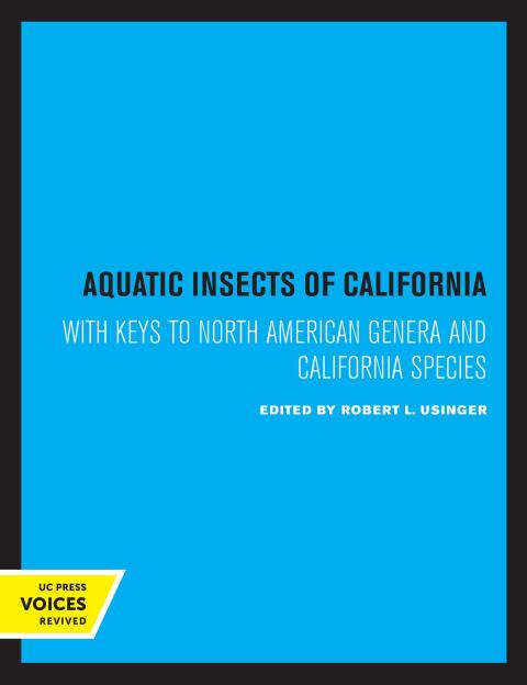 Cover image for book Aquatic Insects of California, with Keys to North American Genera and California Species