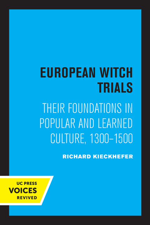 Cover image for book European Witch Trials