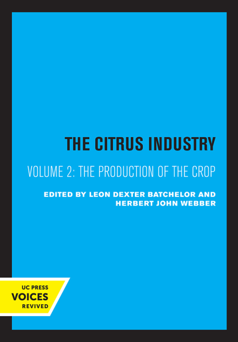 Cover image for book The Citrus Industry, Volume II