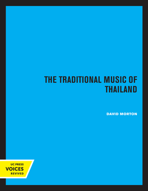 Cover image for book The Traditional Music of Thailand