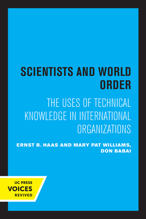 Cover image for book Scientists and World Order
