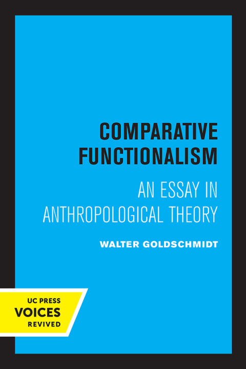 Cover image for book Comparative Functionalism