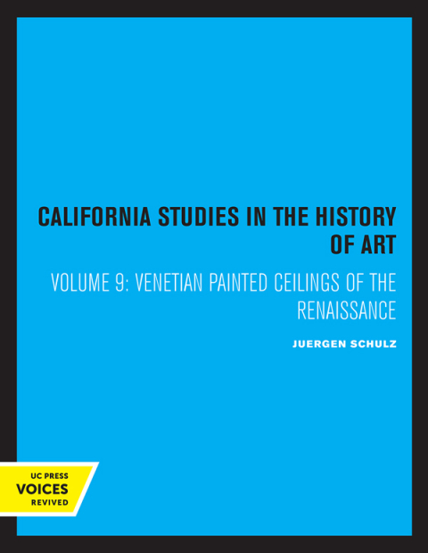 Cover image for book Venetian Painted Ceilings of the Renaissance