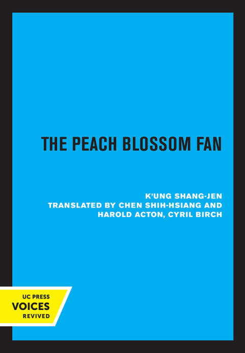 Cover image for book The Peach Blossom Fan