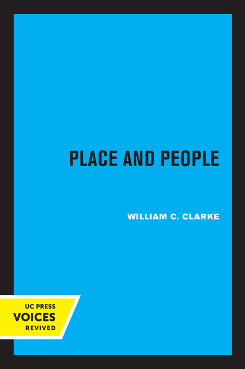 Cover image for book Place and People