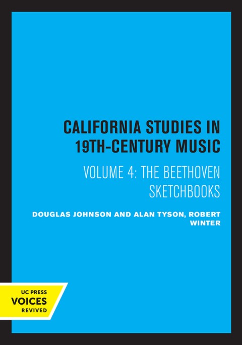 Cover image for book The Beethoven Sketchbooks