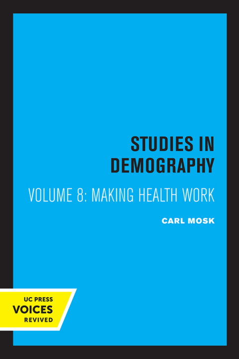 Cover image for book Making Health Work