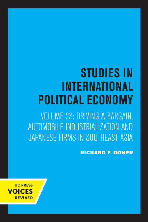 Cover image for book Driving a Bargain