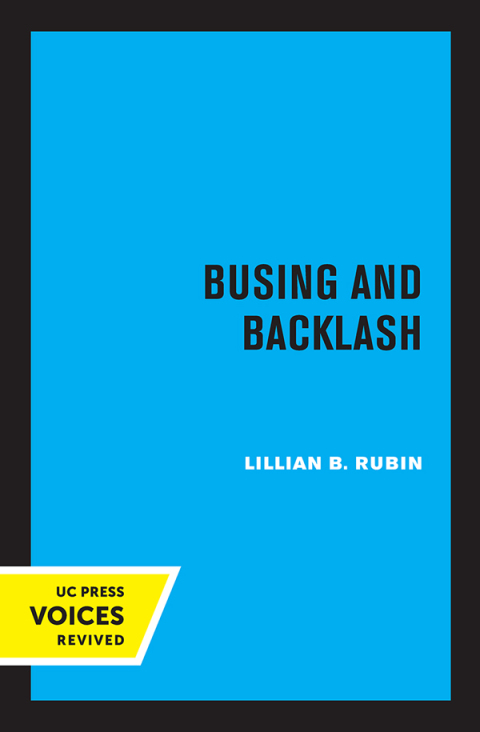 Cover image for book Busing and Backlash