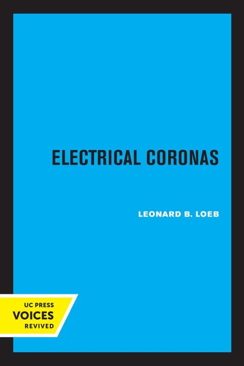 Cover image for book Electrical Coronas