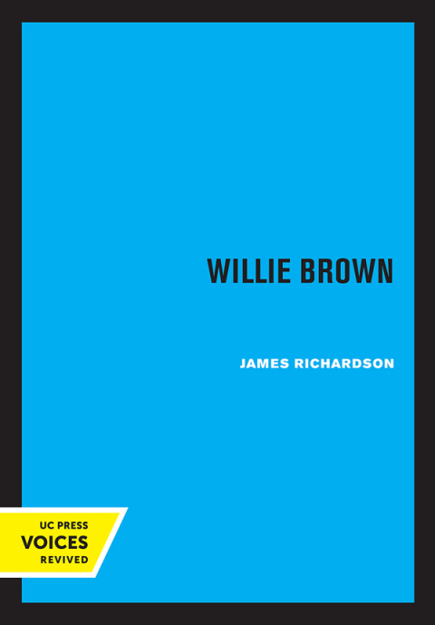 Cover image for book Willie Brown