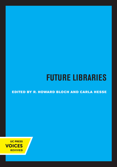 Cover image for book Future Libraries