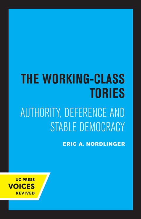 Cover image for book The Working-Class Tories