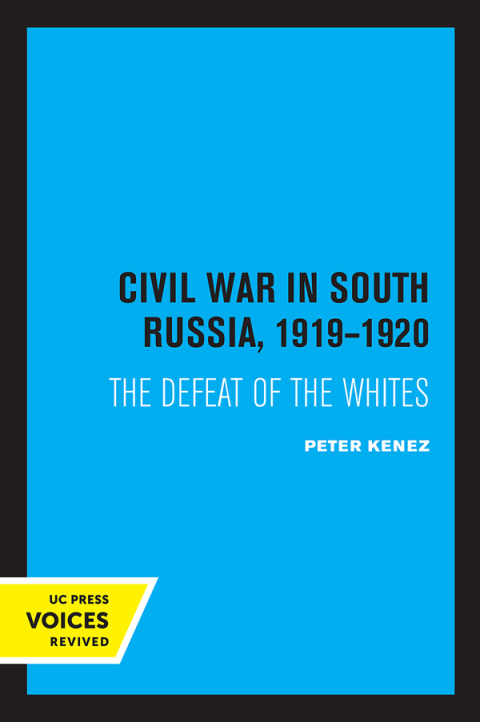 Cover image for book Civil War in South Russia, 1919-1920