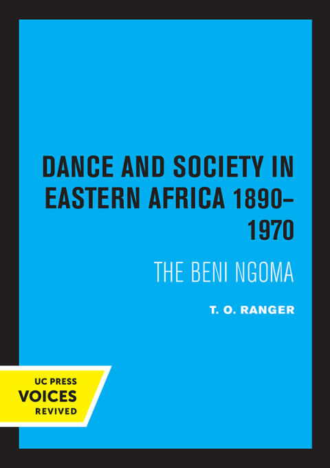 Cover image for book Dance and Society in Eastern Africa 1890–1970