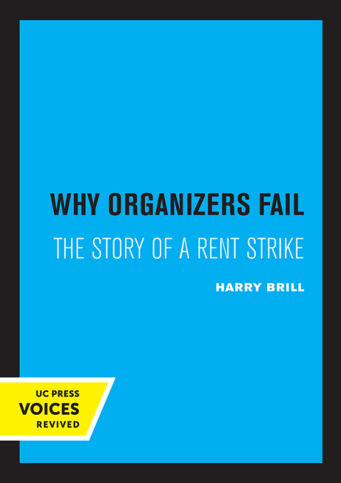 Cover image for book Why Organizers Fail