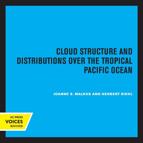 Cover image for book Cloud Structure and Distributions over the Tropical Pacific Ocean