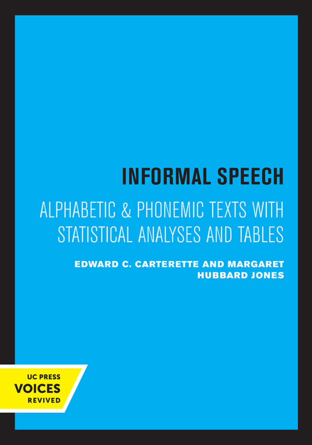 Reflowable Informal Speech; $43.23