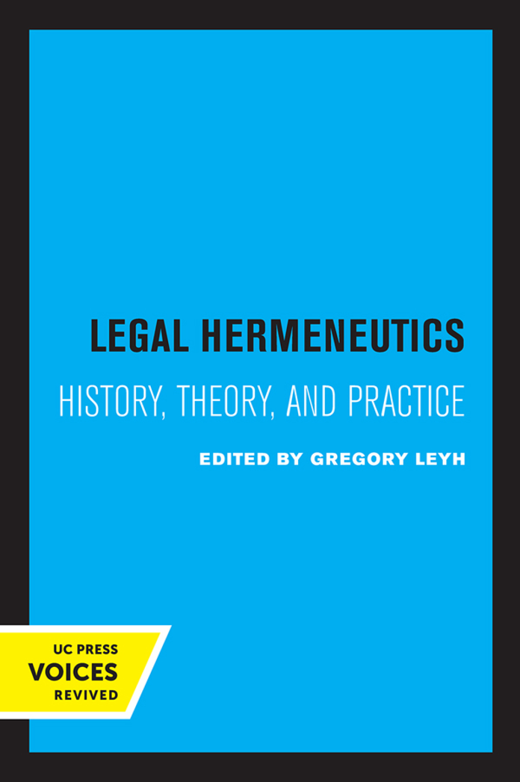 Reflowable Legal Hermeneutics; $33.24
