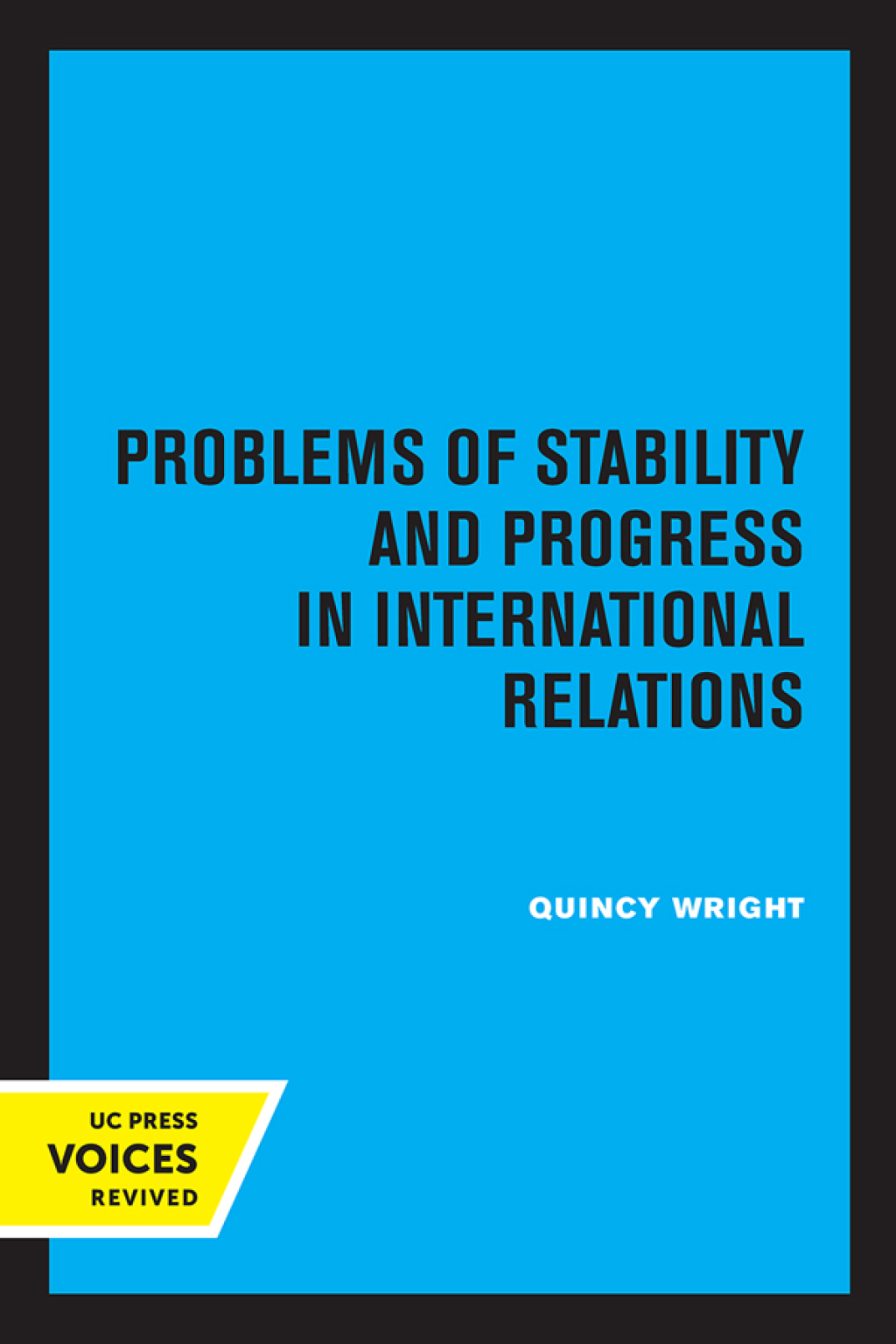 Reflowable Problems of Stability and Progress in International Relations; $33.24