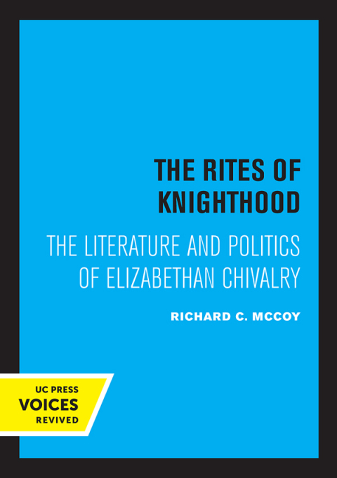 Cover image for book The Rites of Knighthood