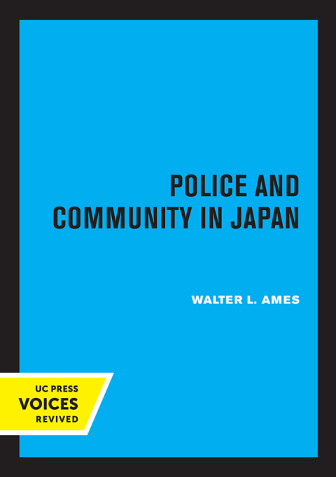 Cover image for book Police and Community in Japan