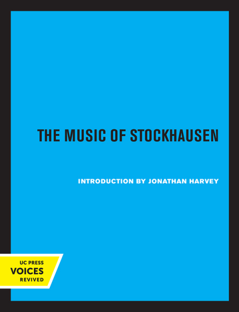 Cover image for book The Music of Stockhausen
