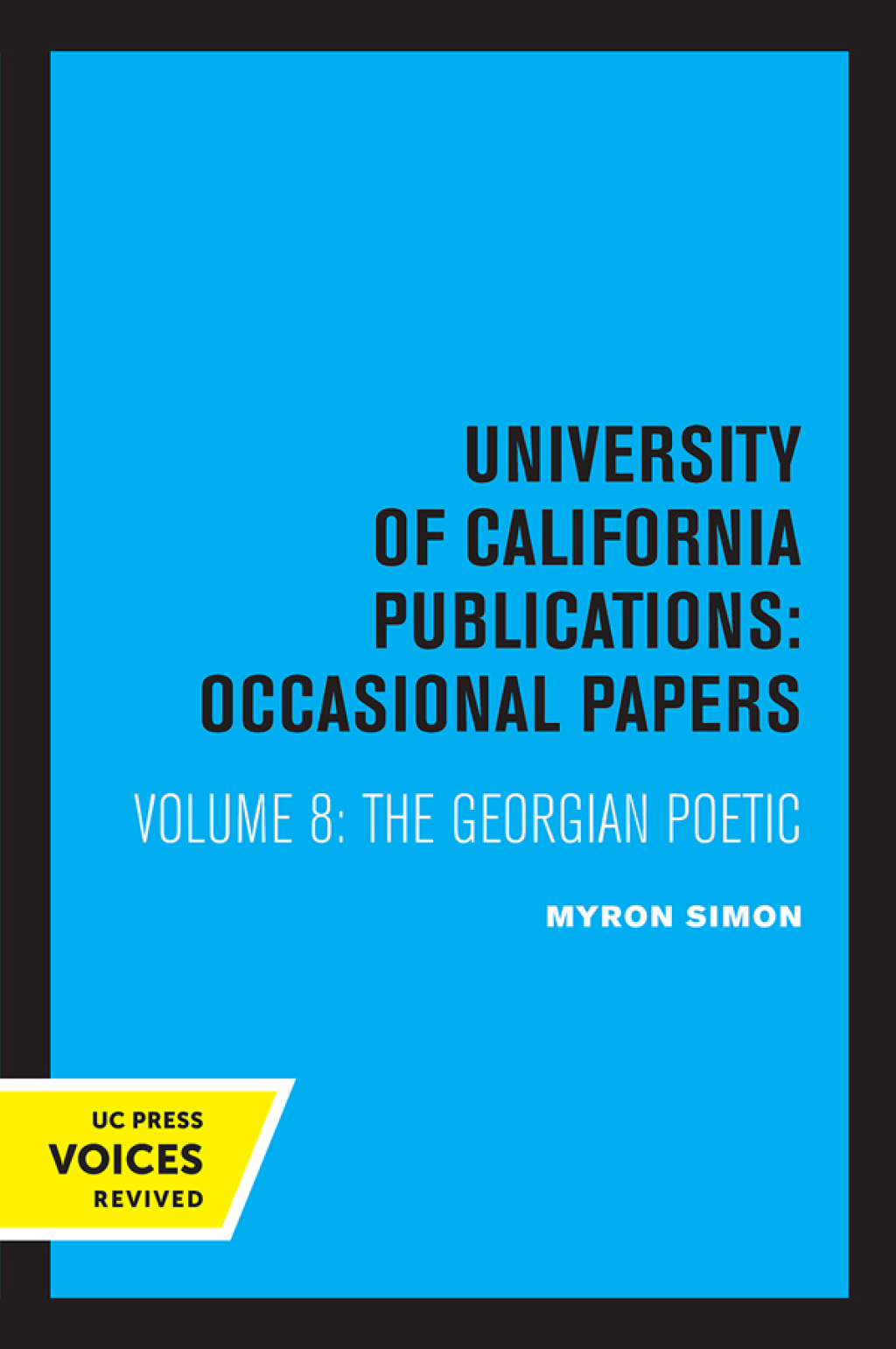 Reflowable The Georgian Poetic; $26.58